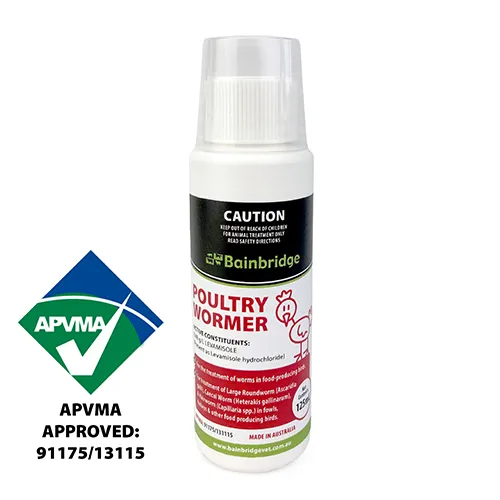 BAINBRIDGE POULTRY WORMER - 125ML