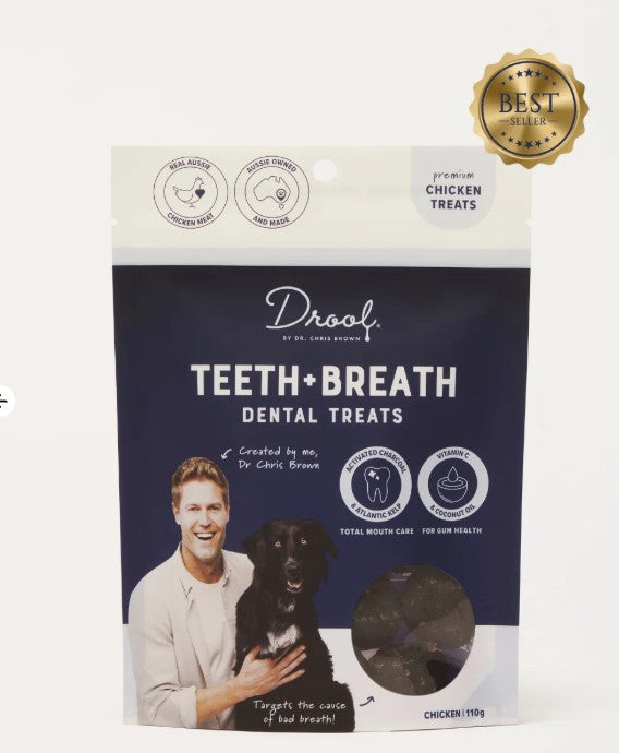  DROOL BY DR CHRIS BROWN TEETH AND BREATH BALLS 110G
