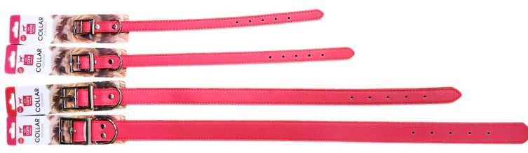 CANINE CARE DOG COLLAR RED